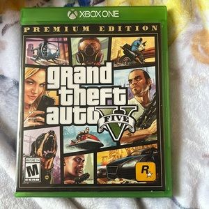 Grand Theft Auto 5. Premium edition. Xbox one.